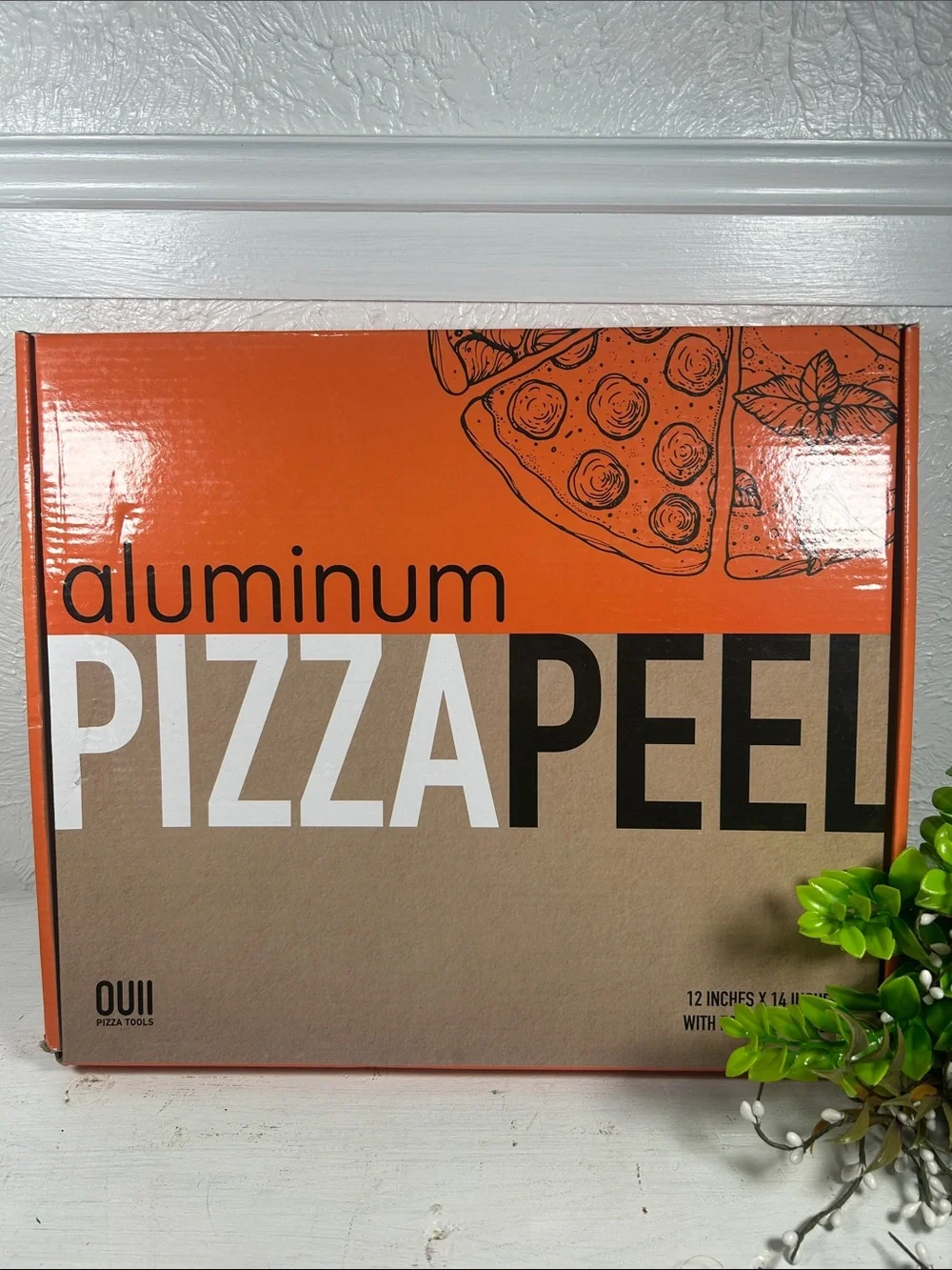 Ouii Aluminum Pizza Peel NWTB Pizza Grill Griddle Oven Tool Pizza Spatula